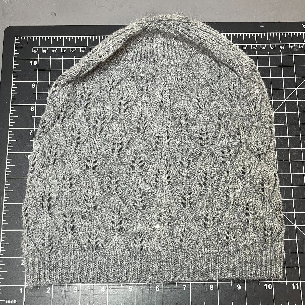 Grey Knit Hat